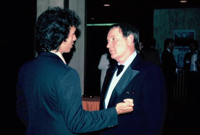 Rod Steiger - Photo taken at the private party after the premiere of the movie FIST, 1978 - Permission granted to copy, publish or post but please credit "photo by Alan Light" if you can