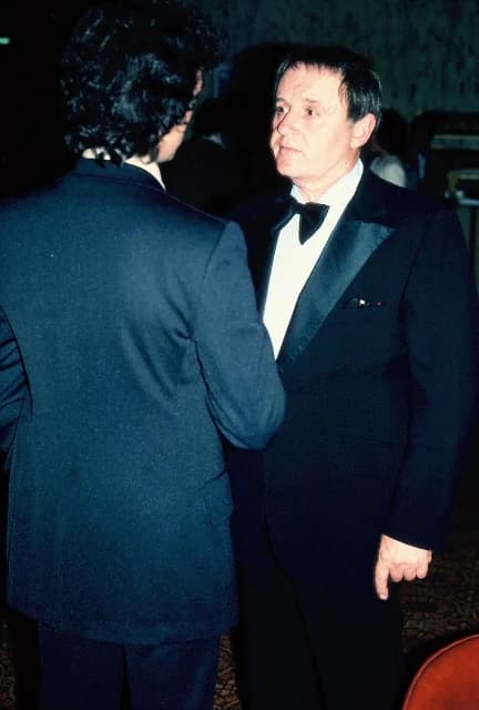 Rod Steiger - Photo taken at the private party after the premiere of the movie FIST, 1978 - Permission granted to copy, publish or post but please credit "photo by Alan Light" if you can