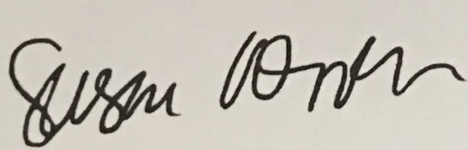 Susan Wojcicki - Susans Wocicki's Signature