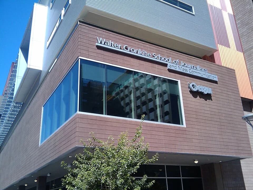 Walter Cronkite - The building...