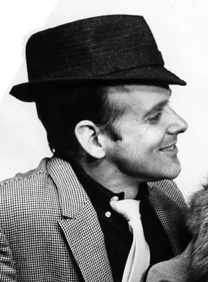 Bob Fosse - Cropped publicity photo of Bob Fosse for Broadway play, Pal Joey.