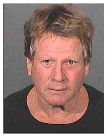 Ryan O'Neal - Mug shot of Ryan O'Neal
