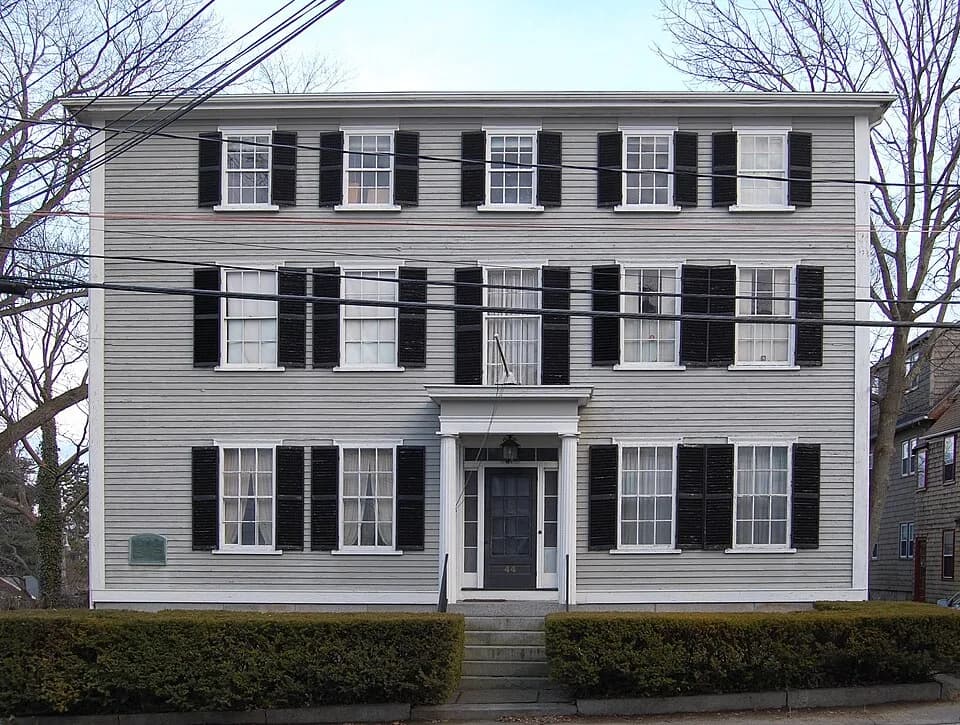 Elbridge Gerry - Elbridge Gerry House in Marblehead, Massachusetts, est. 1730.