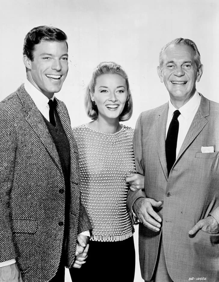 Richard Chamberlain - Photo of Richard Chamberlain (Dr. Kildare), Daniela Bianchi and Raymond Massey (Dr. Gillespie) from the television program Dr. Kildare. This episode takes the doctors to Rome for