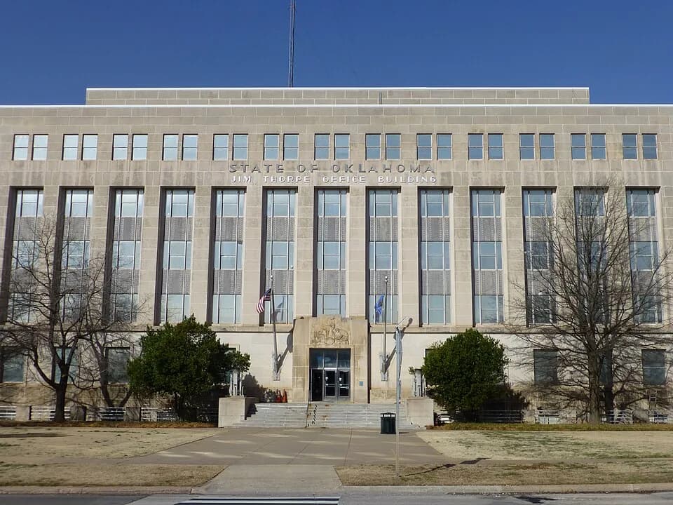 Jim Thorpe - Jim Thorpe Building, Oklahoma City, OK