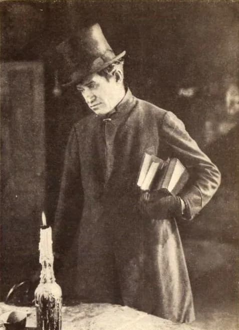 Will Rogers - Still from the American film A Poor Relation (1921) with Will Rogers, on page 35 of the November 1921 Photoplay.