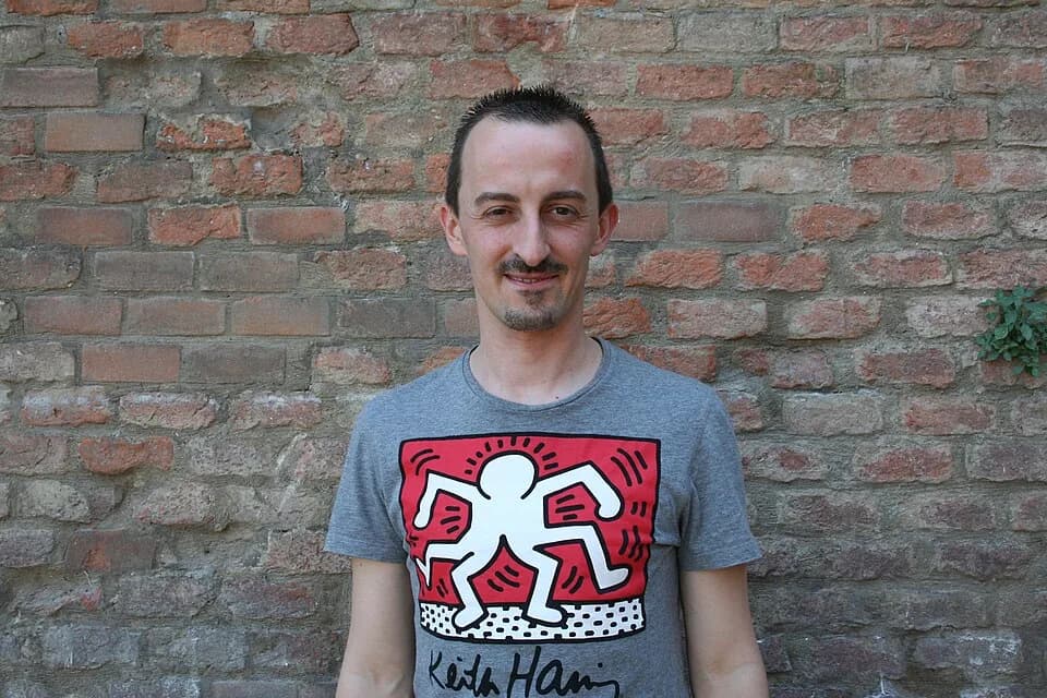 Keith Haring - Luca Trentini, National secretary of Arcigay
