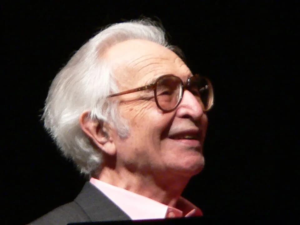Dave Brubeck - Bildinhalt: Dave Brubeck, Porträt
Aufnahmeort: Ludwigshafen, Deutschland, Theater im Pfalzbau