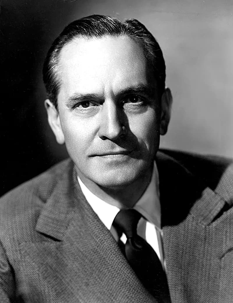 Fredric March - signed publicity photo of Fredric March