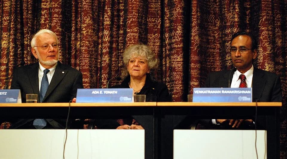 Thomas A. Steitz - Nobel Prize 2009, press conference with the laureates of the Nobel prize in chemistry, Thomas A. Steitz, Ada Yonath and Venkatraman Ramakrishnan, at the KVA.