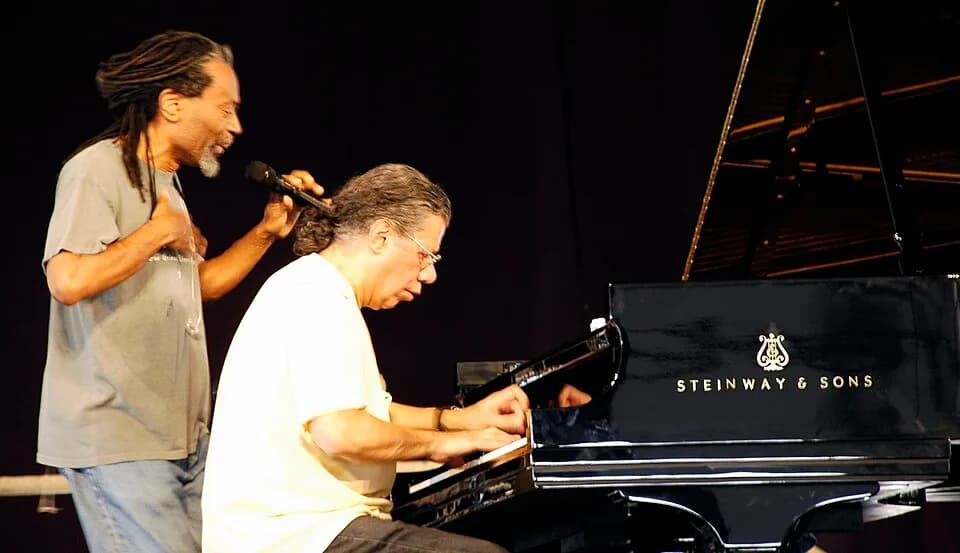 Chick Corea - Bobby Mc Ferrin and Chick Corea. New Orleans Jazz Fest 2008