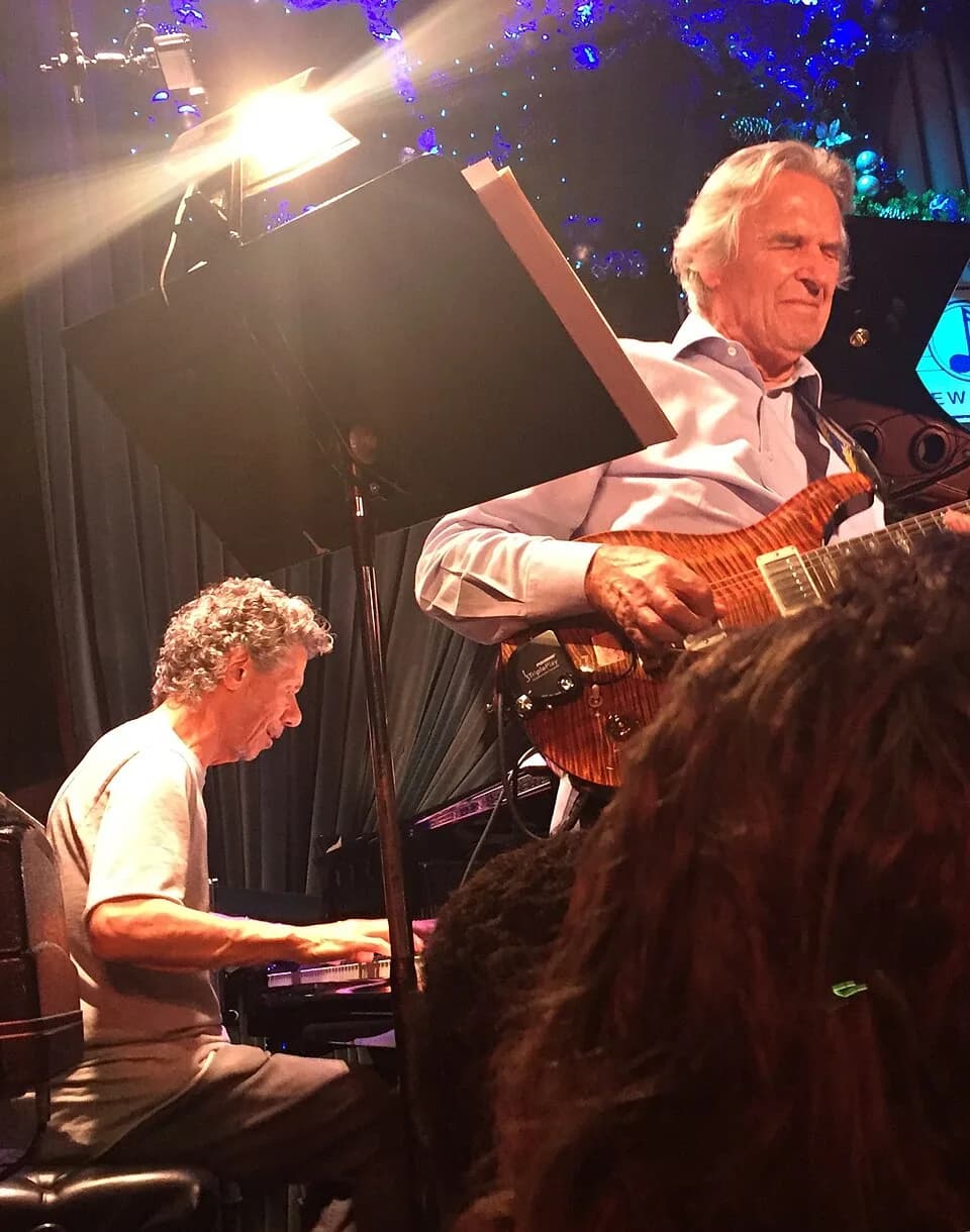 Chick Corea - Chick Corea and John McLaughlin, Blue Note Jazz Club, New York City, 10 December 2016