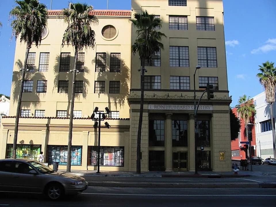 L. Ron Hubbard - Does an L. Ron Hubbard museum seem strange to you? Yeah... (Address: 7051 Hollywood Blvd, Hollywood CA 90028)