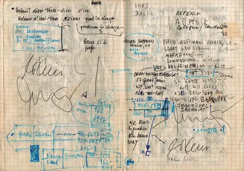 Jean-Michel Basquiat - The "Contract of fiction" between Basquiat and Diez
