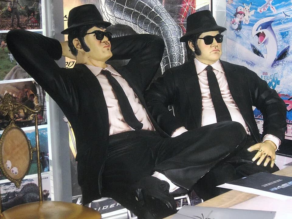 John Belushi - The Blues Brothers (Dan Aykroyd and John Belushi).