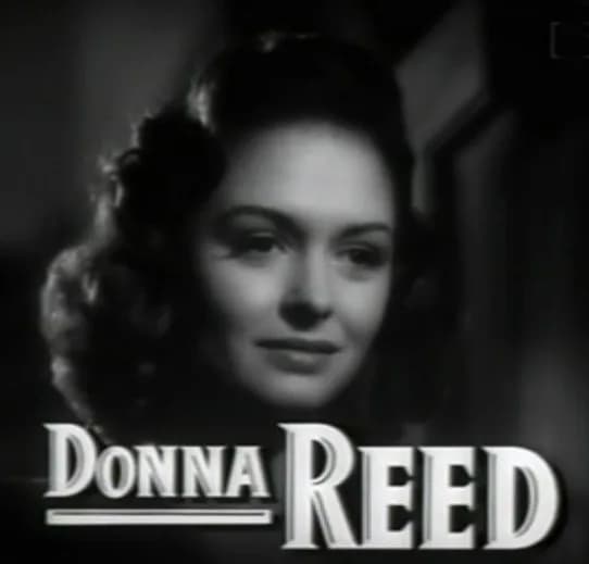 Donna Reed - Cropped screenshot of Donna Reed from the trailer for the film The Human Comedy.