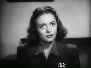 Donna Reed - Cropped screenshot of Donna Reed from the trailer for Shadow of the Thin Man
