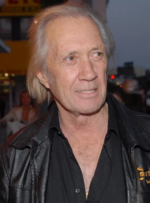 David Carradine - David Carradine at the premiere of Polanski Unauthorized