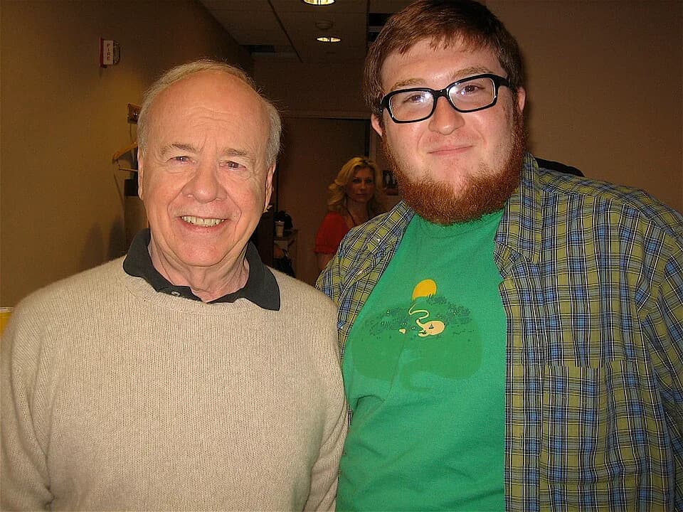 Tim Conway - Comedian Tim Conway (left), New York City, 2007