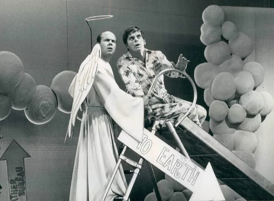 Tim Conway - Publicity photo from the television show That's Life.  Pictured are Tim Conway and Robert Morse.