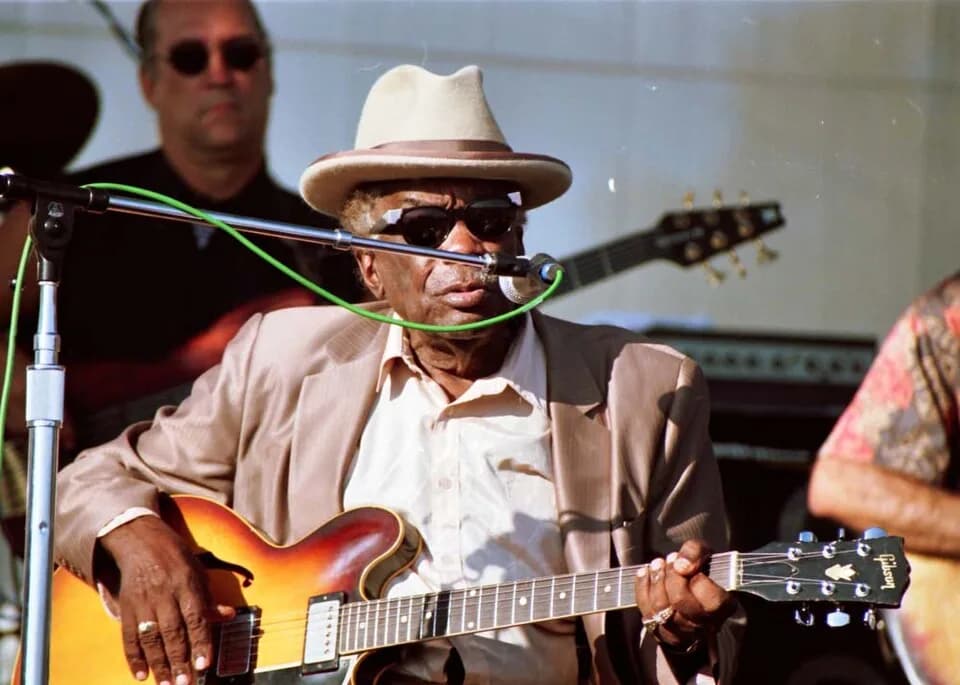 John Lee Hooker - John Lee Hooker at the Long Beach Blues Festival
