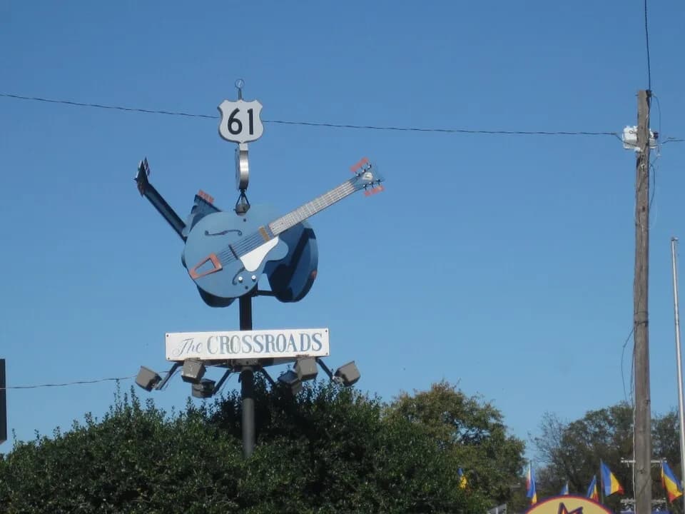 Robert Johnson - The Crossroads, Clarksdale, Mississippi