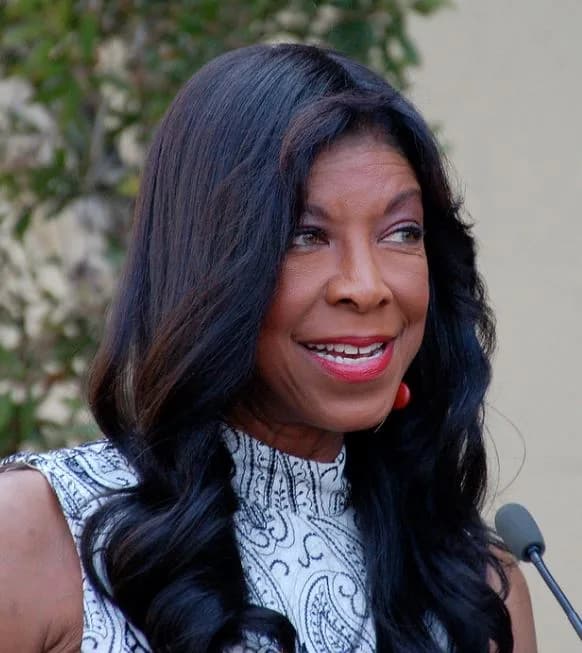 Natalie Cole - Natalie Cole at a ceremony for David Foster to receive a star on the Hollywood Walk of Fame.