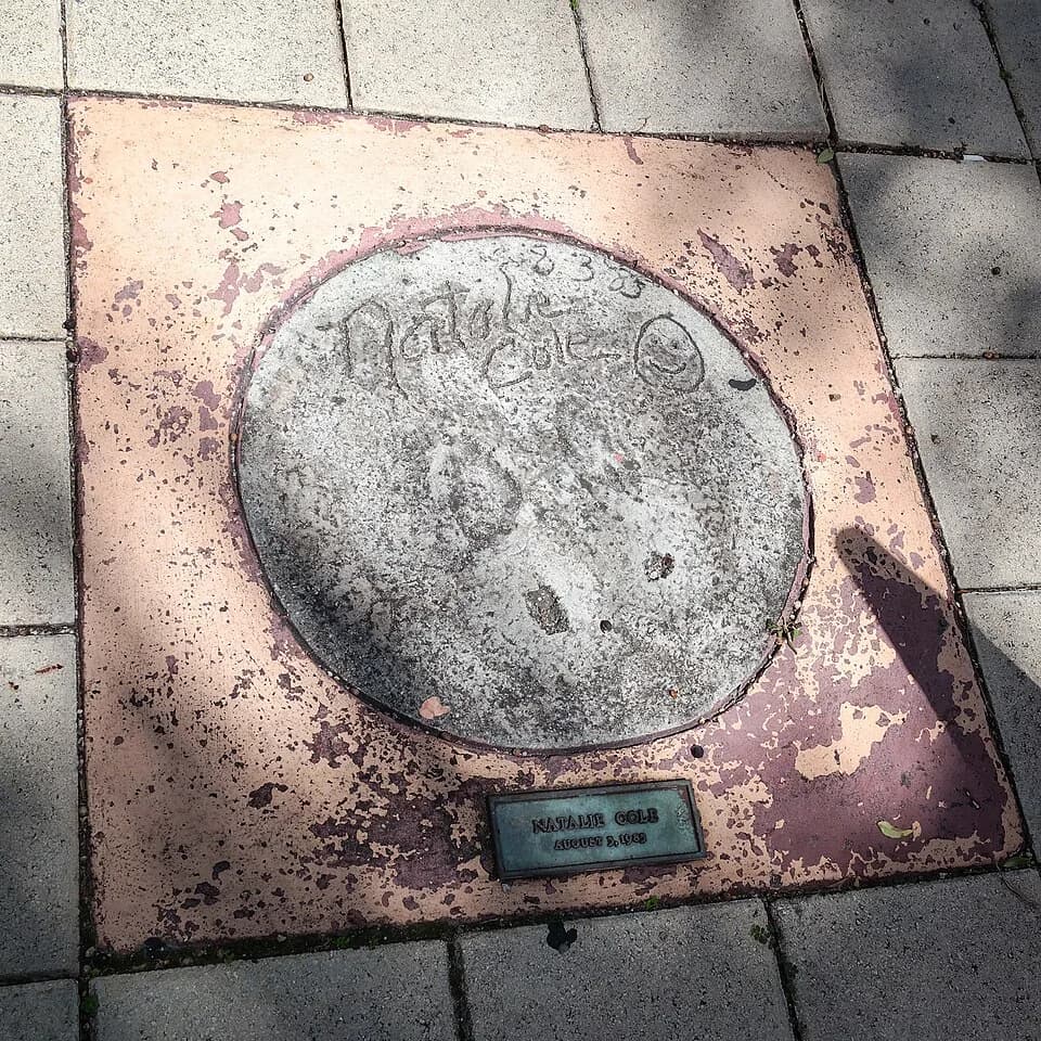 Natalie Cole - Natalie Cole's signature at the Jackie Gleason Theater, now called the Fillmore at the Jackie Gleason Theater