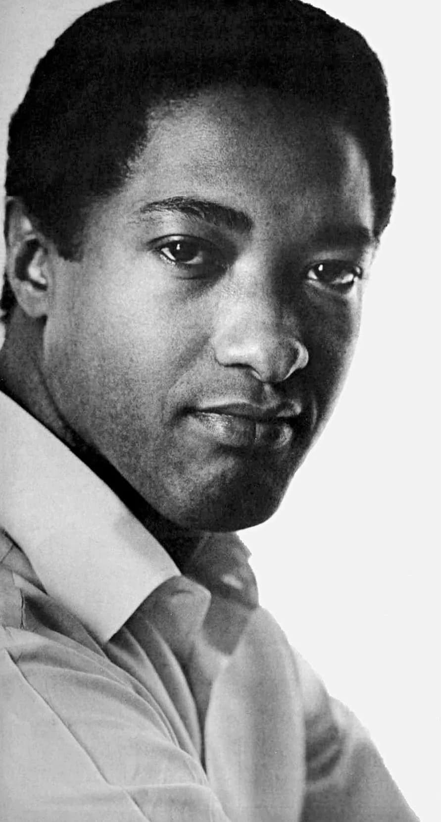 Sam Cooke - Photograph of Sam Cooke used in an advertisement in Billboard magazine for "Let's Go Steady Again".