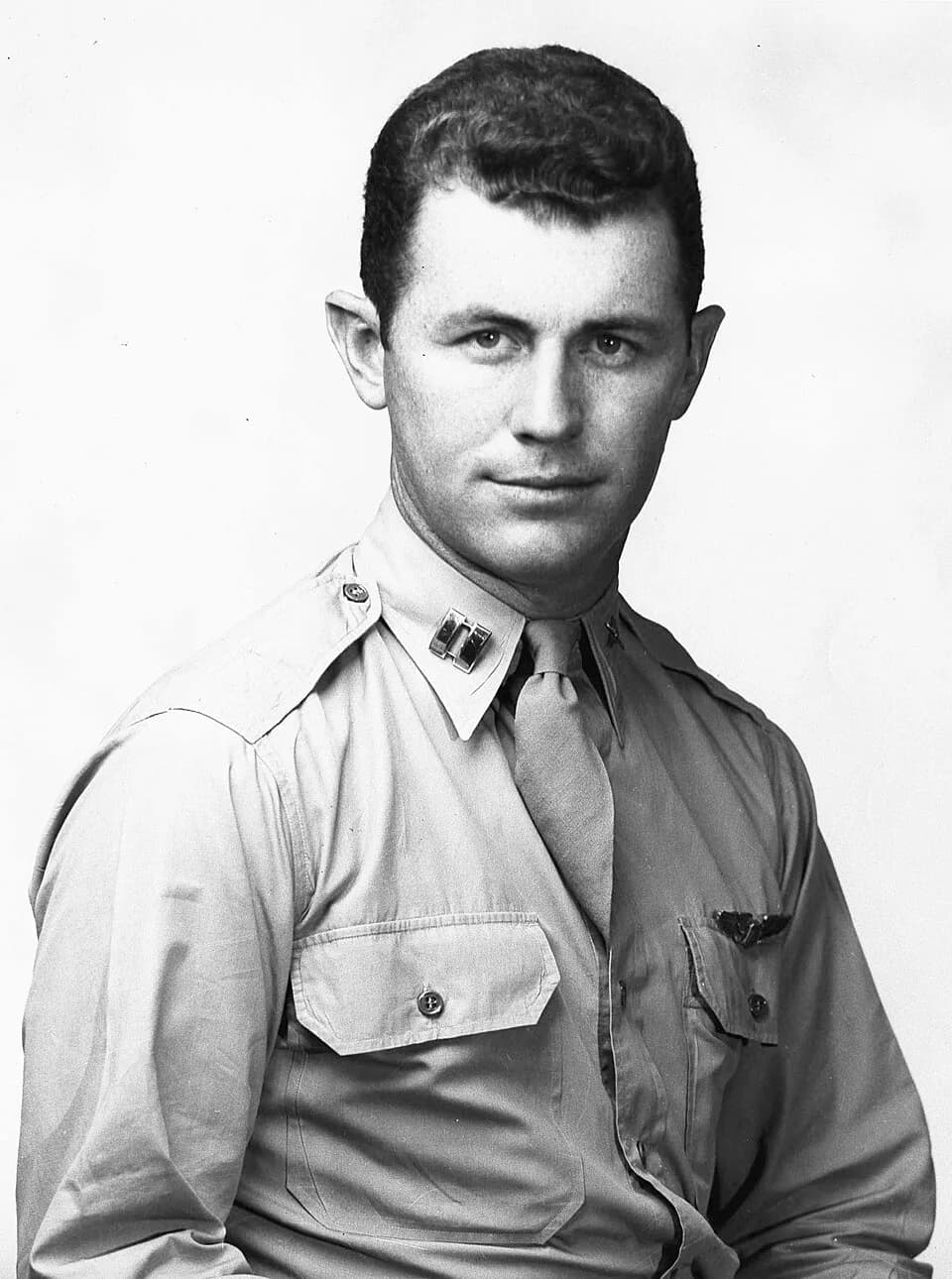 Chuck Yeager - Captain Charles E. Yeager as he would have looked around the time he took XS-1 through Mach 1