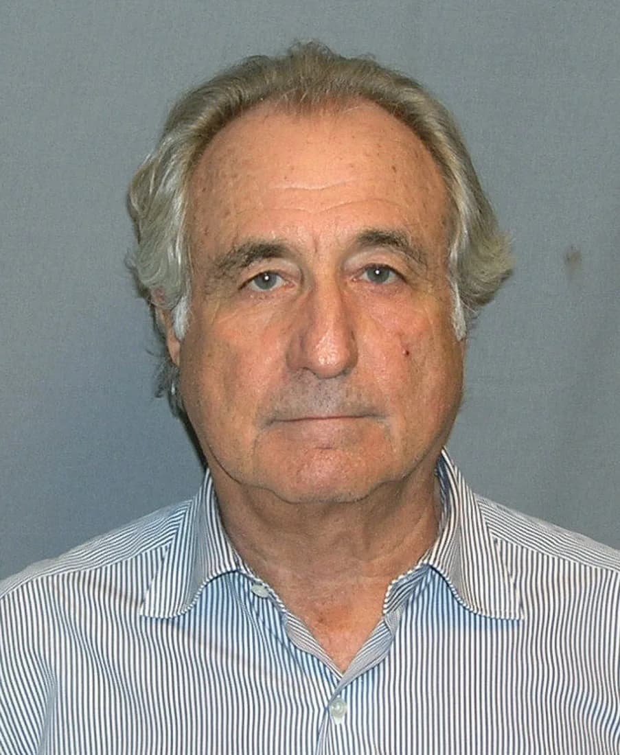 Bernard Madoff - Bernard Madoff's mugshot