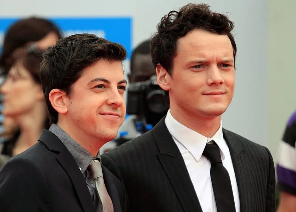Anton Yelchin - Actors Christopher Mintz-Plasse &amp; Anton Yelchin at the Festival Du Cinema Americain De Deauville 2011.