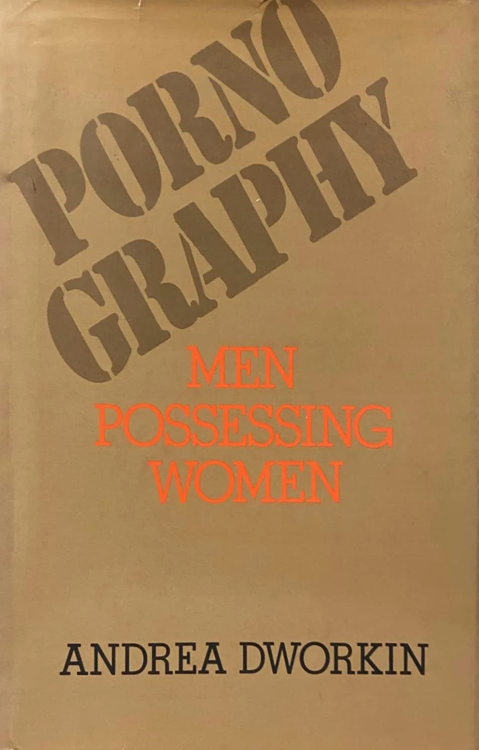 Andrea Dworkin - Andrea Dworkin - Pornography (book).png