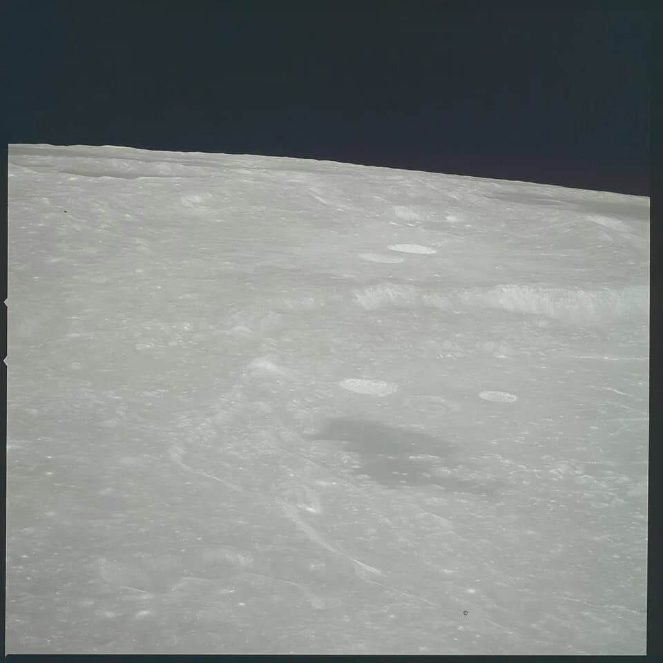 Edward Emerson Barnard - Apollo 12 Hasselblad image from film magazine 50/Q - Orbital