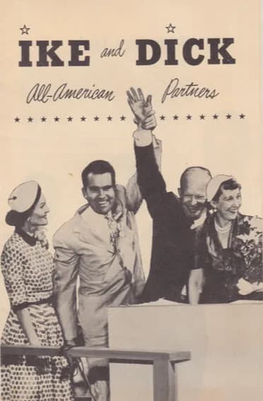 Mamie Eisenhower - Campaign brochure for the Eisenhower/Nixon 1952 campaign.