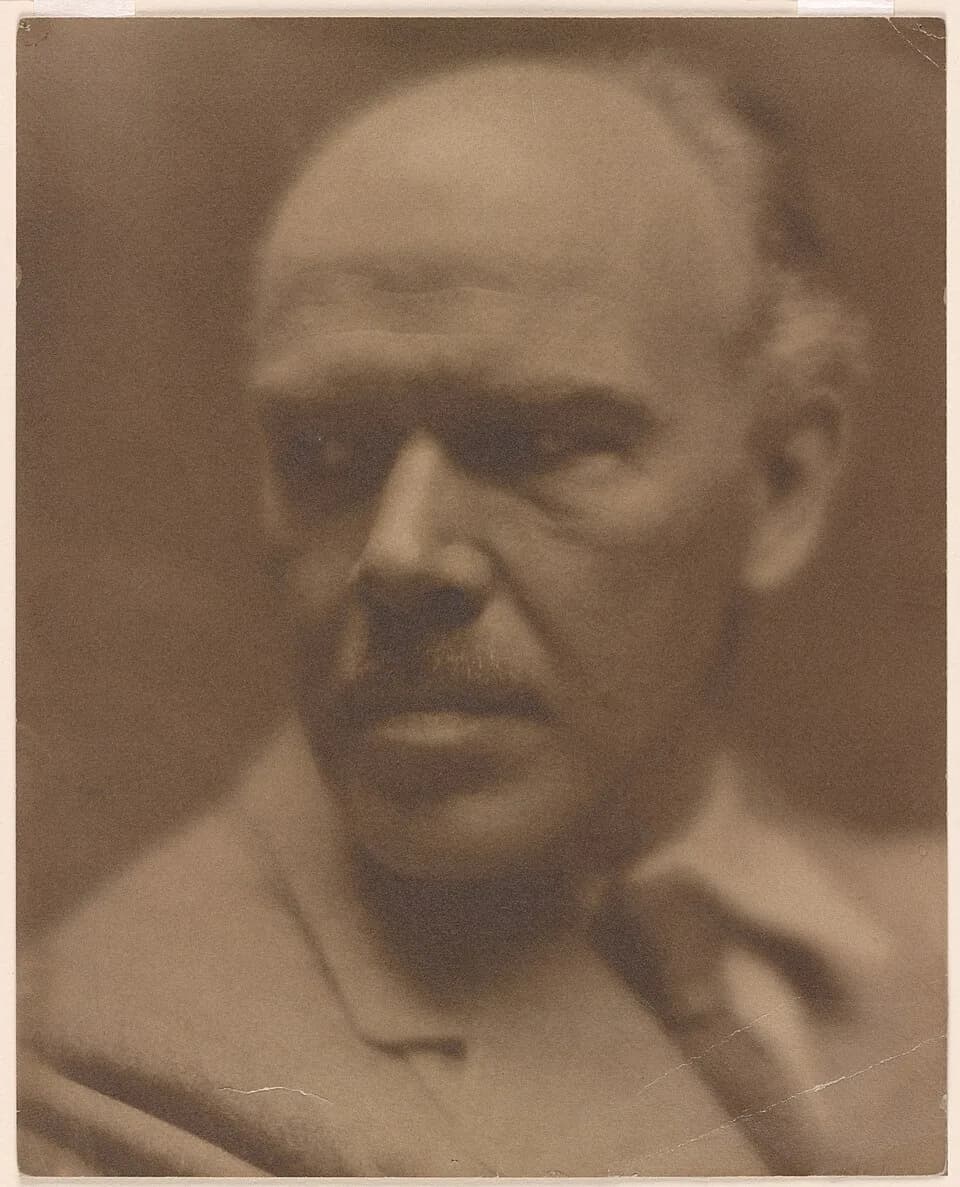 Dorothea Lange - Headshot of Ernest Haskell