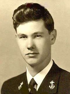 Johnny Carson - United States Navy portrait of Johnny Carson.
