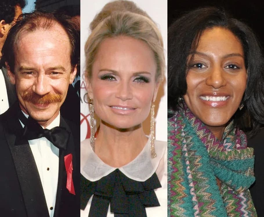Michael Jeter - Three actors who played members of the Noodle family on "Elmo's World". Michael Jeter (left) played Mr. Noodle's brother Mr. Noodle. Kristin Chenoweth (middle) played Ms. Noodle. Sarah