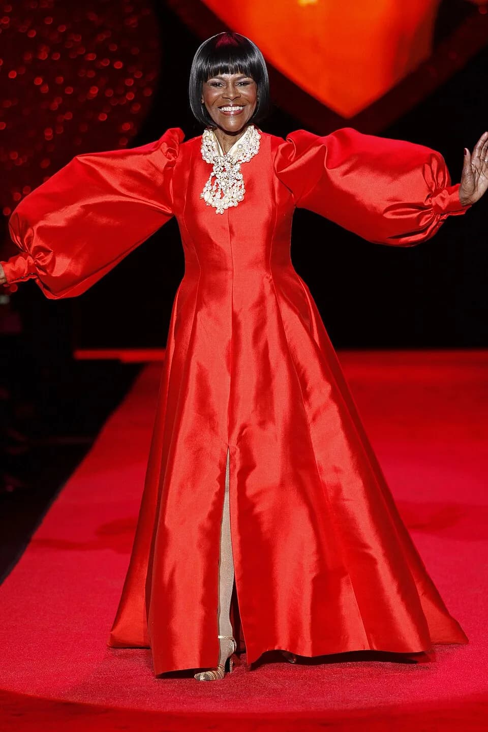 Cicely Tyson - Backstage at The Heart Truth's Red Dress Collection Fashion Show during New York Fashion Week. February 13, 2009 at Bryant Park.