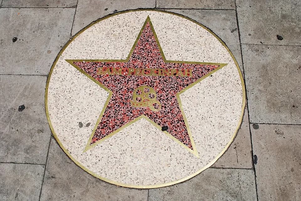 Sam Peckinpah - Sam Peckinpah's star on the Paseo de las Estrellas on Paseo Constitución in Victoria de Durango, Mexico