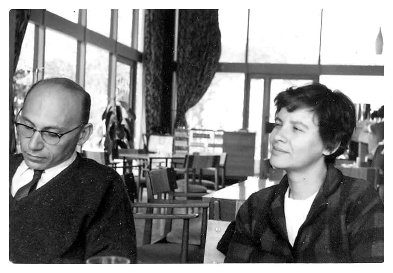 Joshua Lederberg - Естер та Джошуа Ледерберги приблизно у 1968 році