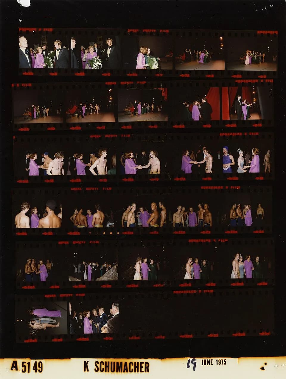 Martha Graham - The photo contact sheet, identified as A5149 by the White House Photographic Office (WHPO), is housed at the Gerald R. Ford Presidential Library, a branch of the National Archives and 