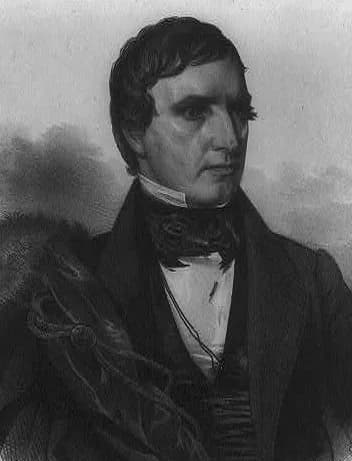 William R. King - Engraving of then–U.S. Senator William R. King (1786–1853), who died several weeks after becoming vice president of the United States.