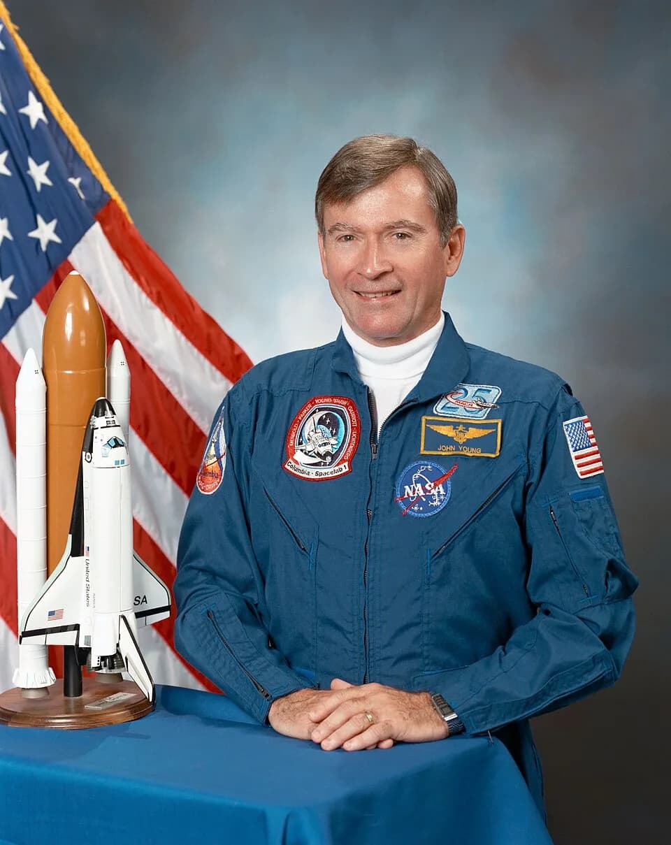 John Young - Official portrait of Astronaut John W. Young