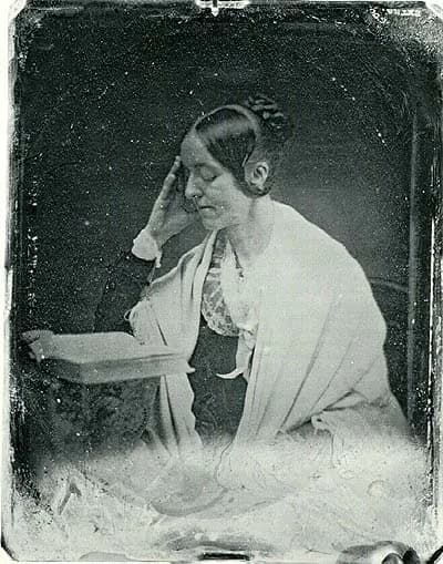 Margaret Fuller - Daguerreotype of Margaret Fuller (1810-1850). Further information from Margaret Fuller: An American Romantic Life (Volume 1) by Charles Capper: The original daguerreotype, which has 