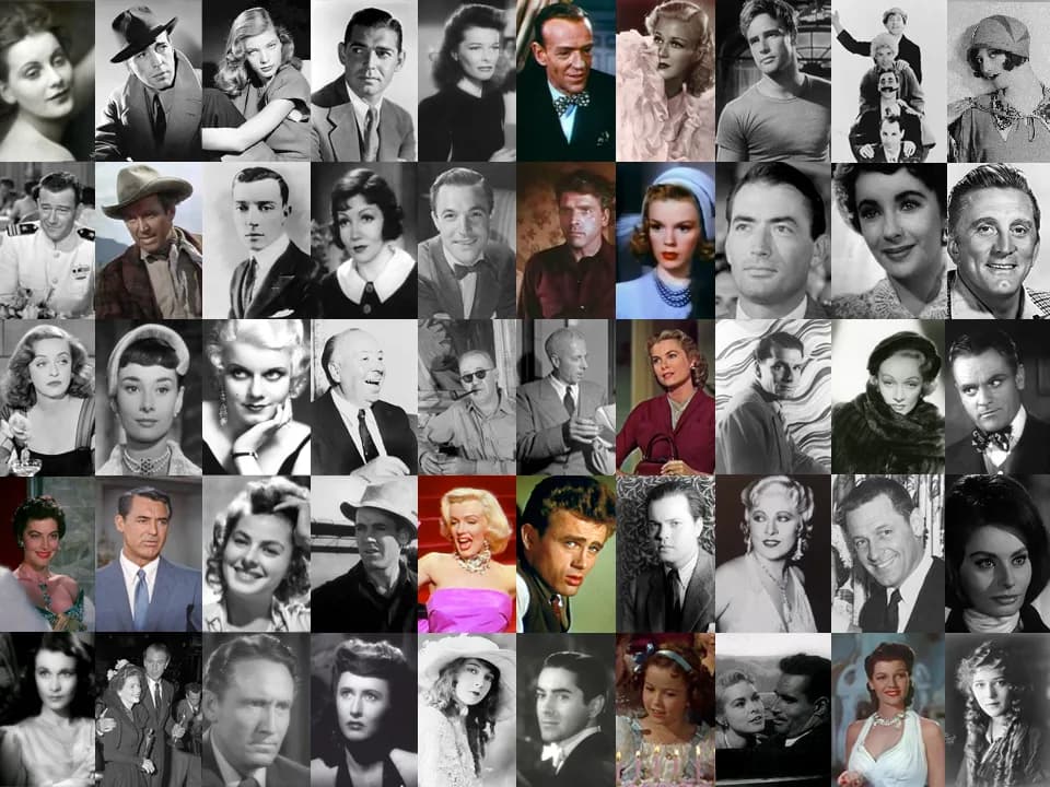 Howard Hawks - Montage of Golden Hollywood