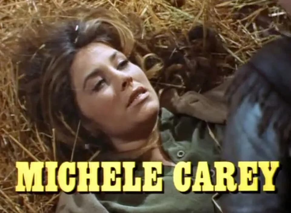 Howard Hawks - Michele Carey in the trailer for the American film El Dorado (1966).