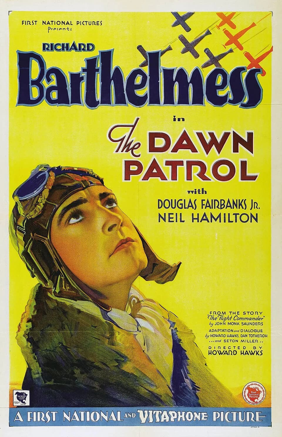 Howard Hawks - Poster for the 1930 film, The Dawn Patrol