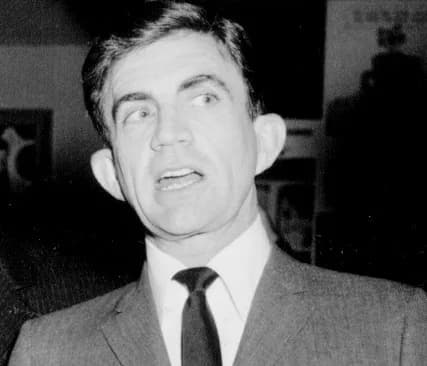 Blake Edwards - Photo of Blake Edwards at a cocktail party..
