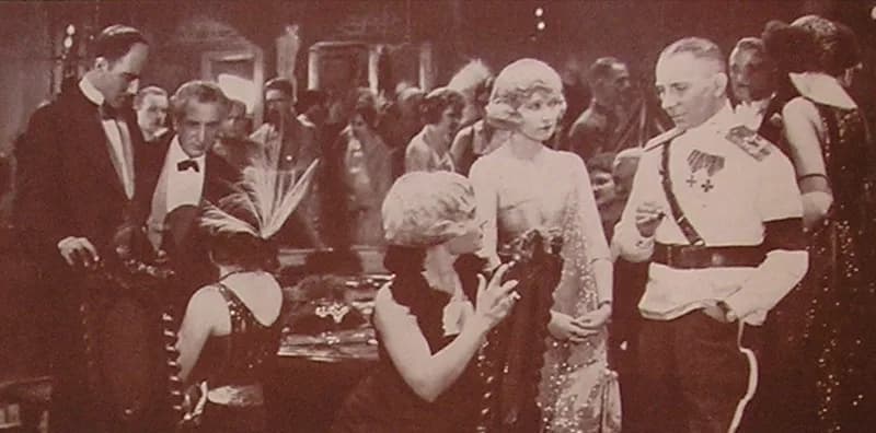 Erich von Stroheim - Scene from the American film Foolish Wives (1922) with Erich von Stroheim.